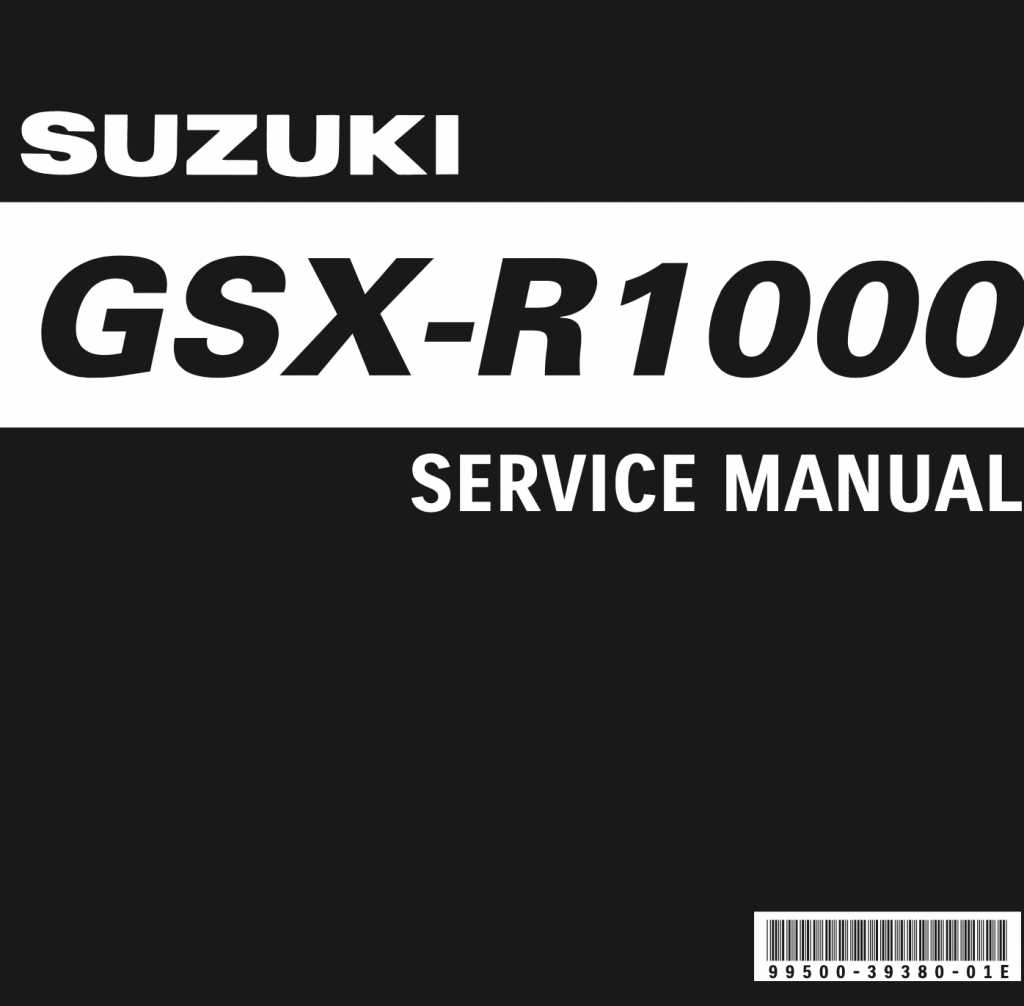 Suzuki GSX-R1000 maintenance schedule screenshot cover