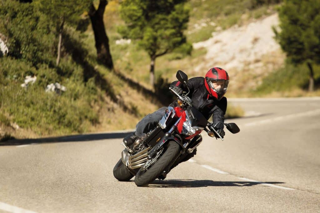 2018 Honda CB650F riding