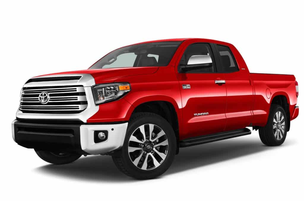2019 Toyota Tundra Red Studio LHS 3-4