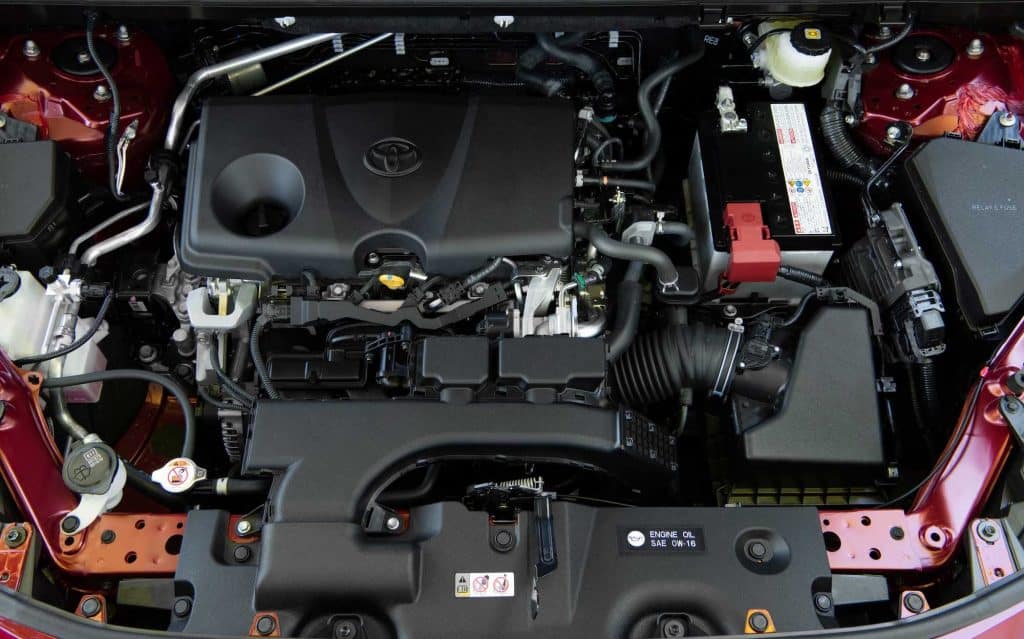 2019 Toyota RAV4 I4 2.5L inline four engine