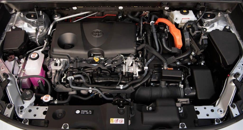 2021 Toyota RAV4 Hybrid engine