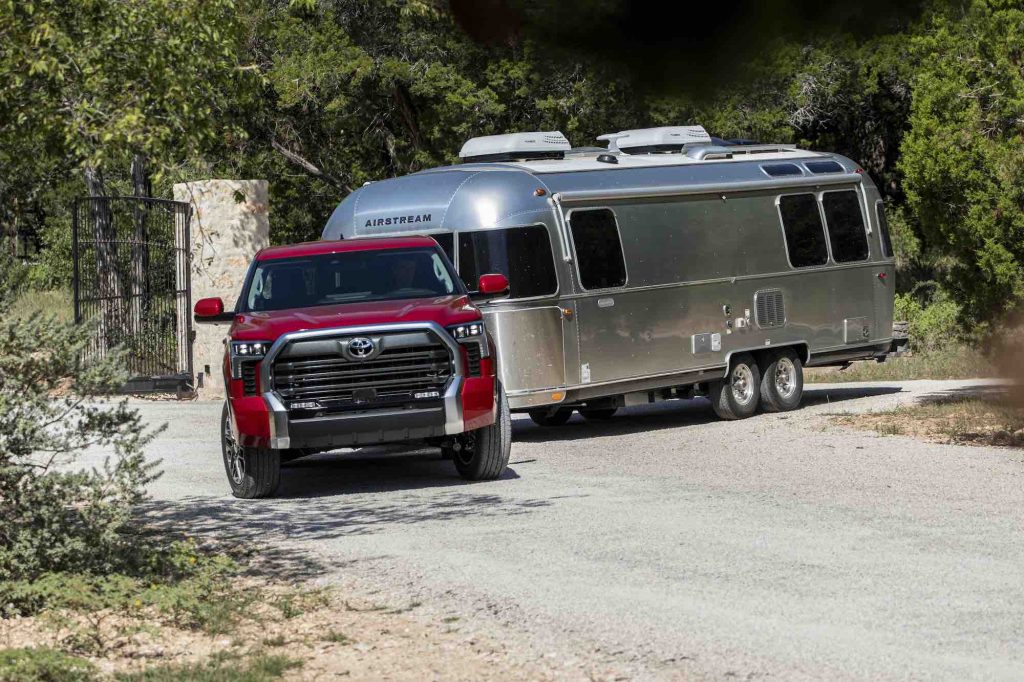2022 Toyota Tundra Limited towing Airstream.jpg
