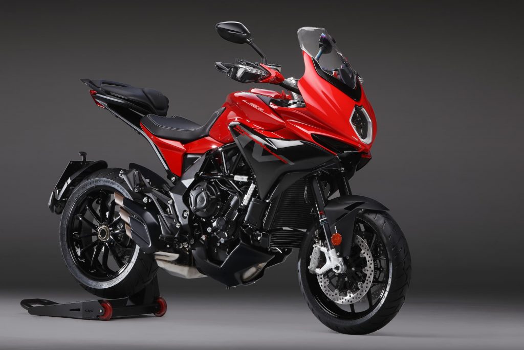 MV Agusta Turismo Veloce (2015+) — Maintenance Schedule and Notes 3 MV Agusta Turismo Veloce red rhs front 3-4