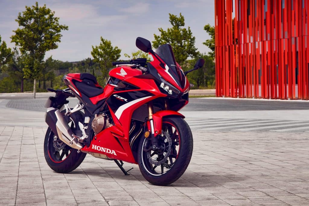 2022 Honda CBR500R Static RHS parked