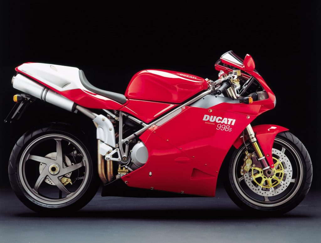 Ducati 998S Red studio RHS