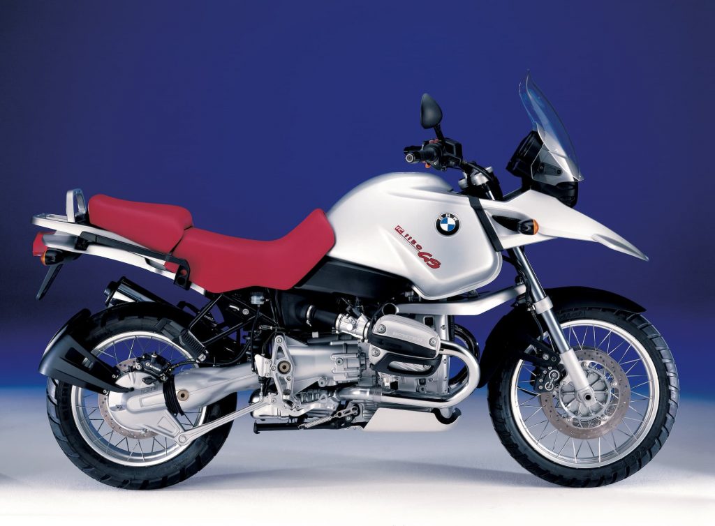 BMW R 1150 GS red and silver