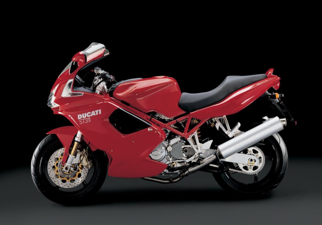 Red Ducati ST3s ABS LHS studio