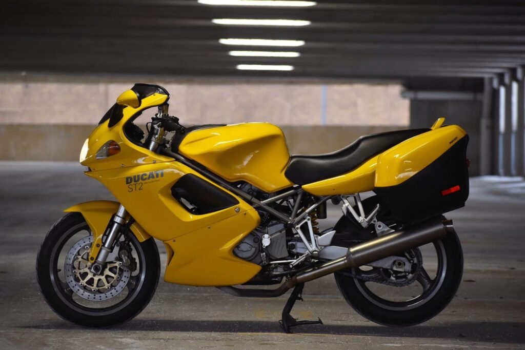 Yellow Ducati ST2 LHS Web