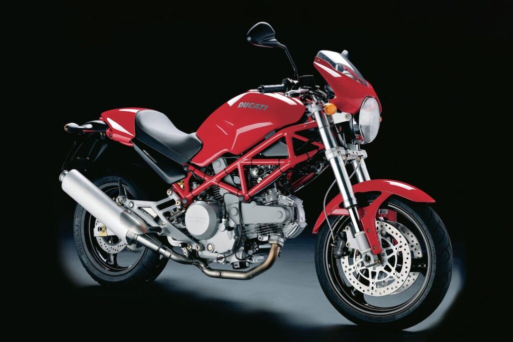 Red Ducati Monster 620 i.e. rhs 3-4