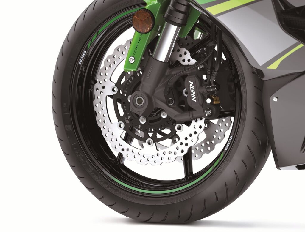 2019 Kawasaki ZX-6R 636 front petal discs