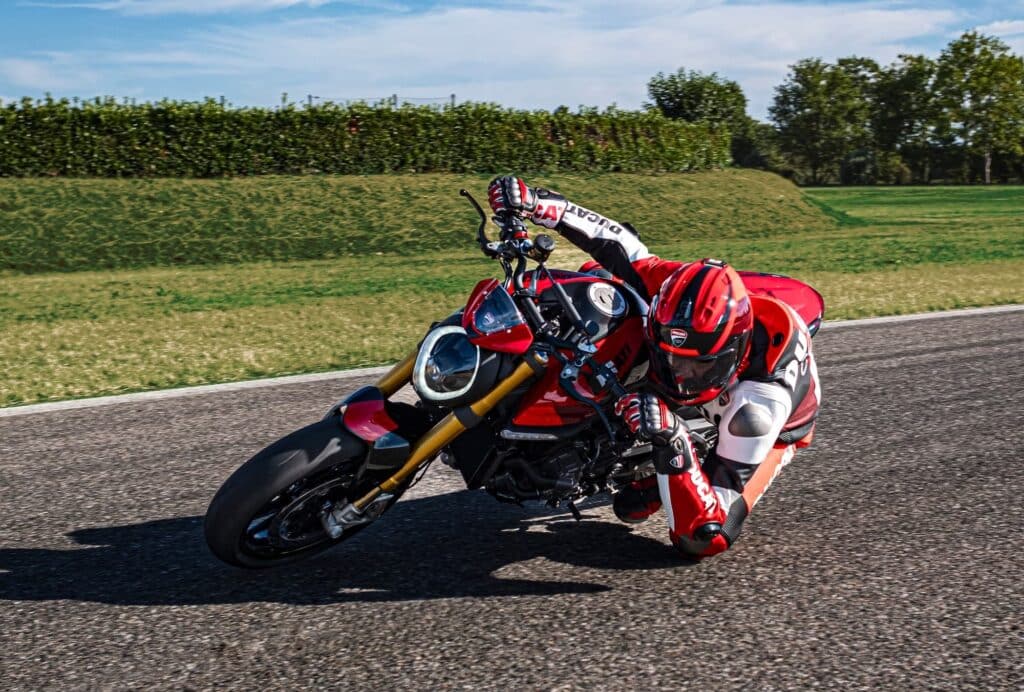 2023 Ducati Monster SP track