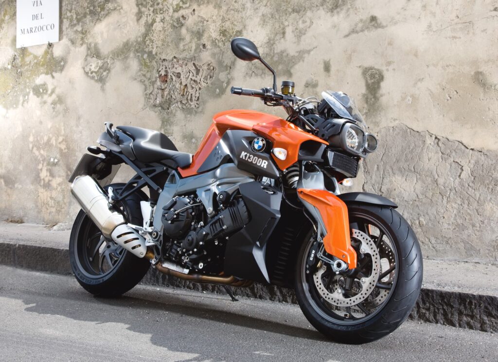 BMW K 1300 R Orange RHS 3 4 | BMW K 1300 R (2009-2015) Maintenance Schedule and Service Intervals