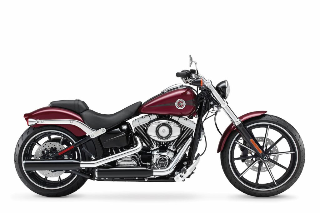 2015 Harley-Davidson FXSB Breakout red rhs