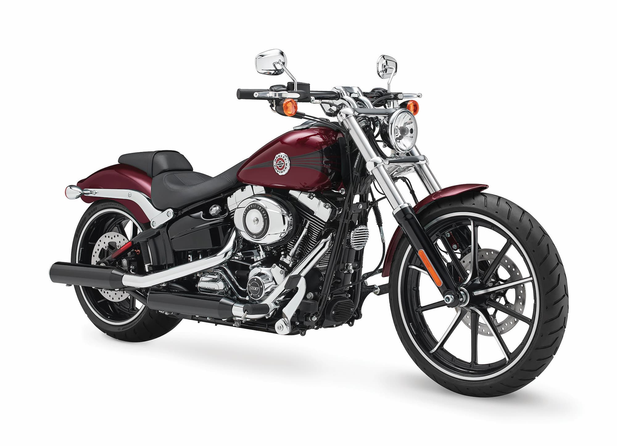 2015 Harley-Davidson FXSB Breakout red rhs 3-4