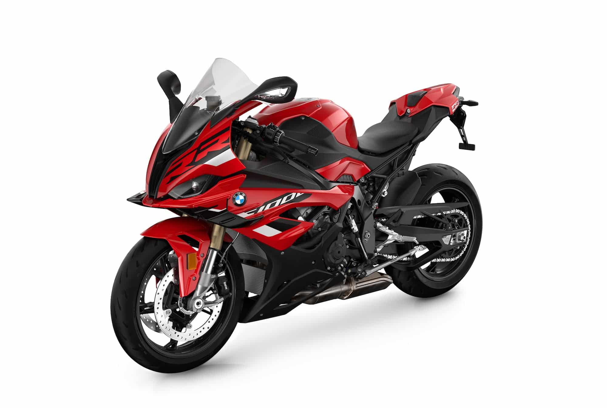 2023 BMW S 1000 RR LHS 3-4 Passion in Racing Red studio