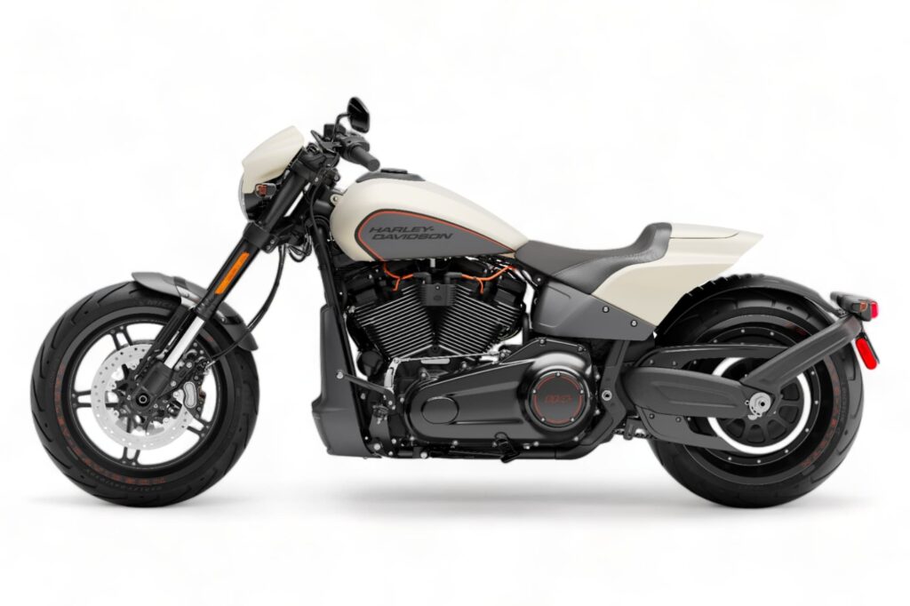 2019 Harley-Davidson FXDRS Studio White LHS