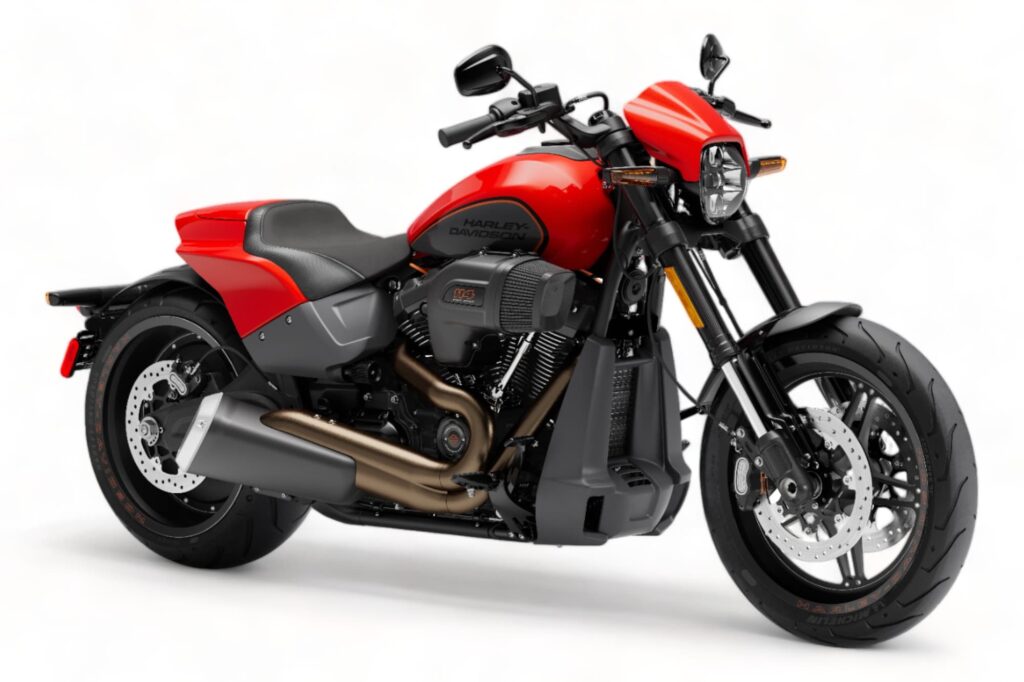 2020 Harley-Davidson FXDRS Studio Red RHS 3-4