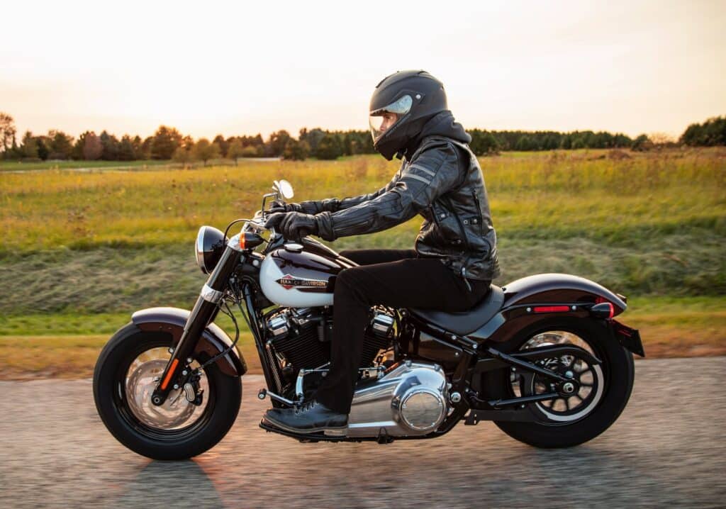 2021 Harley-Davidson FLSL Softail Slim LHS action