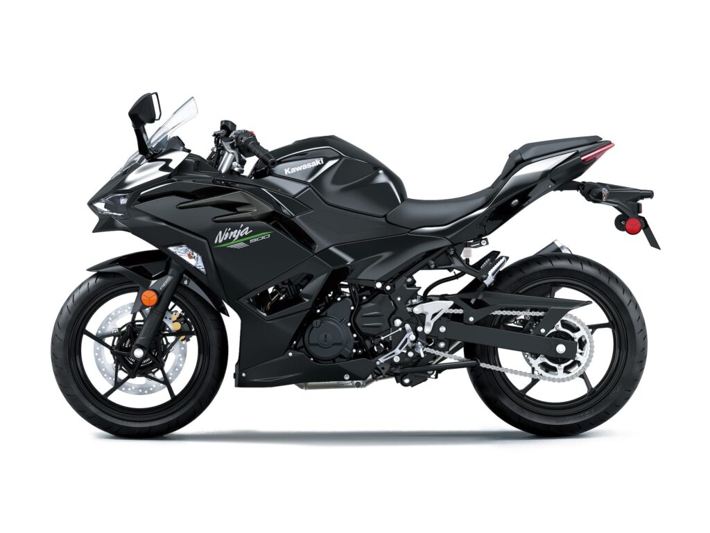 2024 Kawasaki Ninja 500 Black LHS