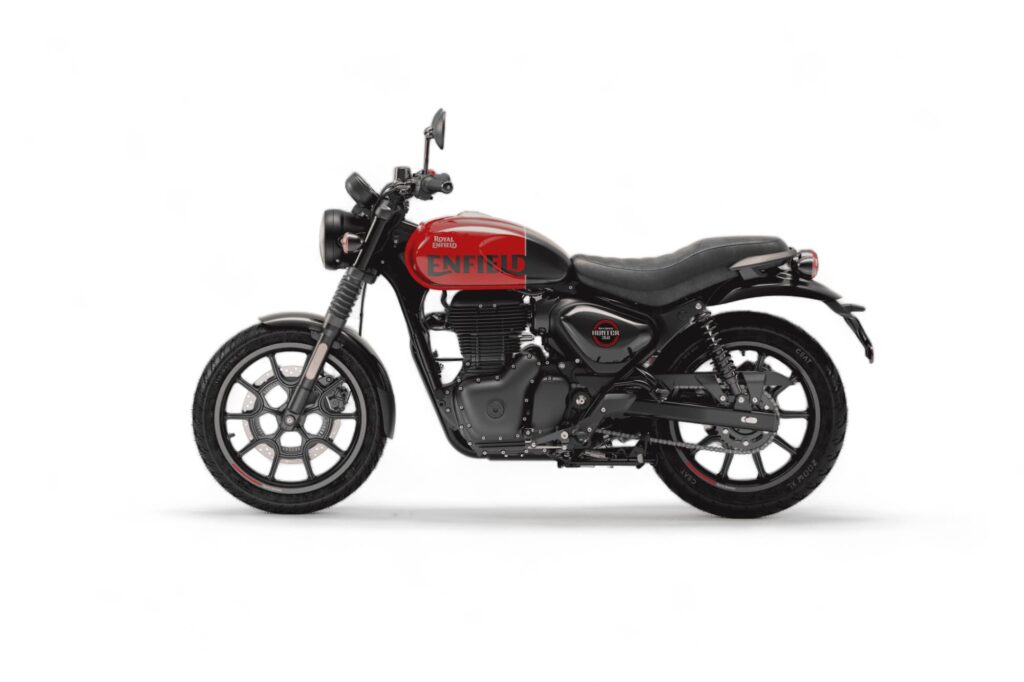 Royal Enfield Hunter 350 Rebel Red