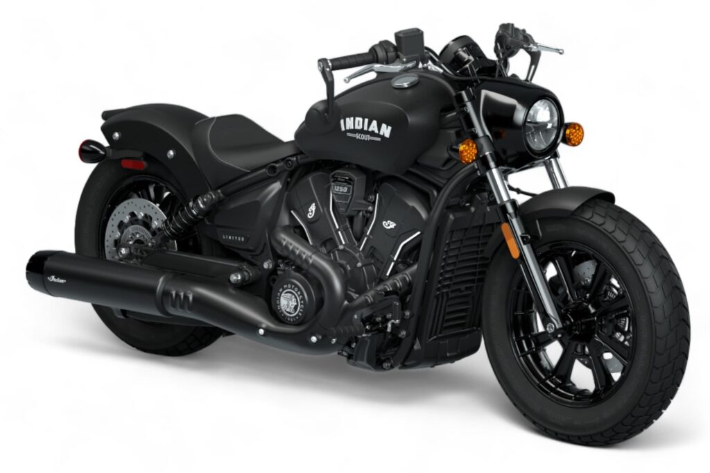 2025 Indian Scout Bobber — Black Smoke