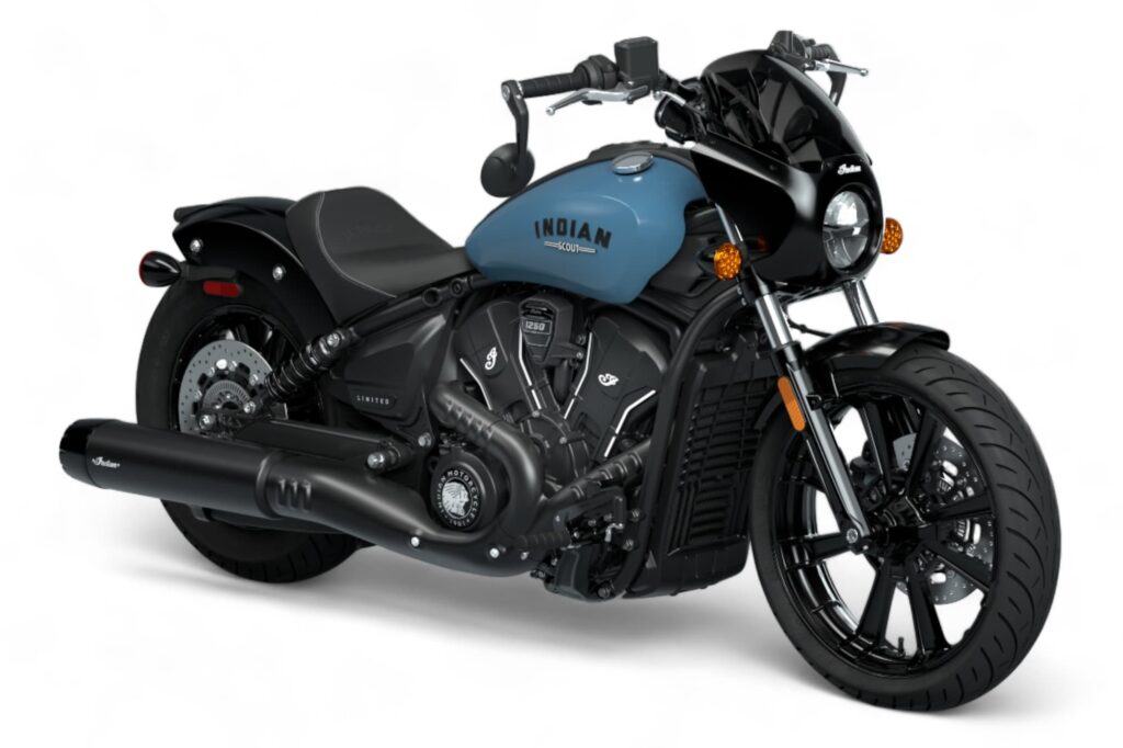 2025 Indian Sport Scout Storm Blue