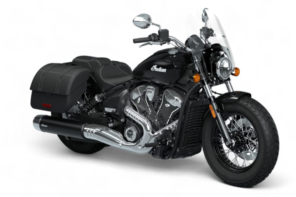 2025 Indian Super Scout Black Metallic