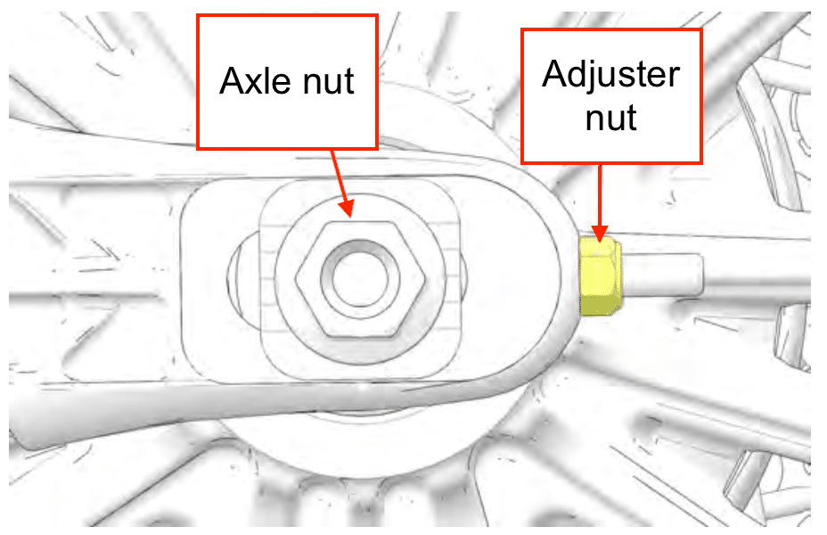 adjusting scout 1250 belt tension