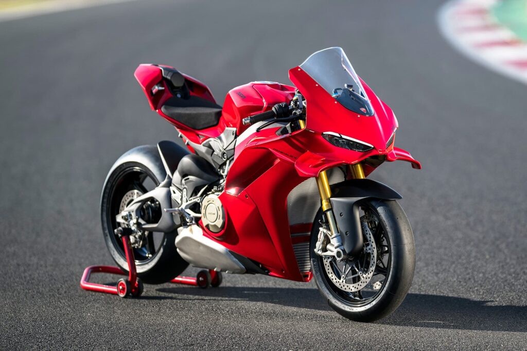 2025 Ducati Panigale V4S on track