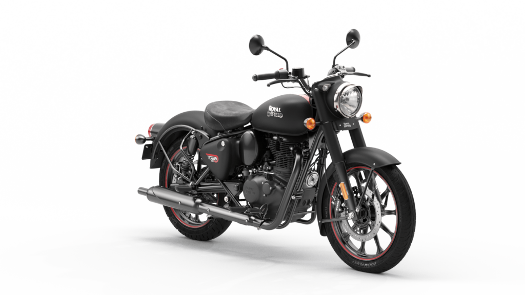 Royal Enfield Classic 350 dark stealth black