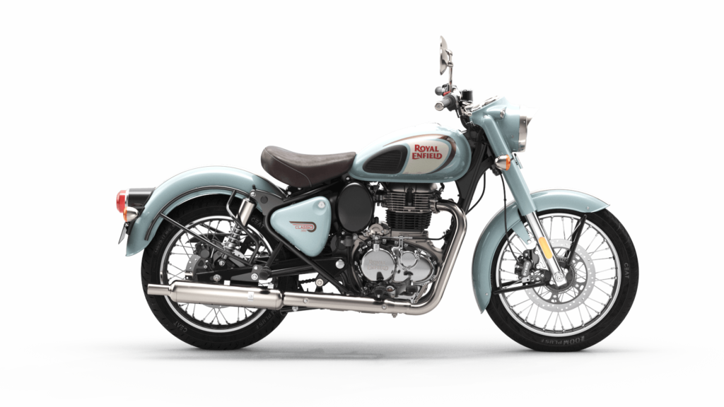 Royal Enfield Classic 350 halycon blue