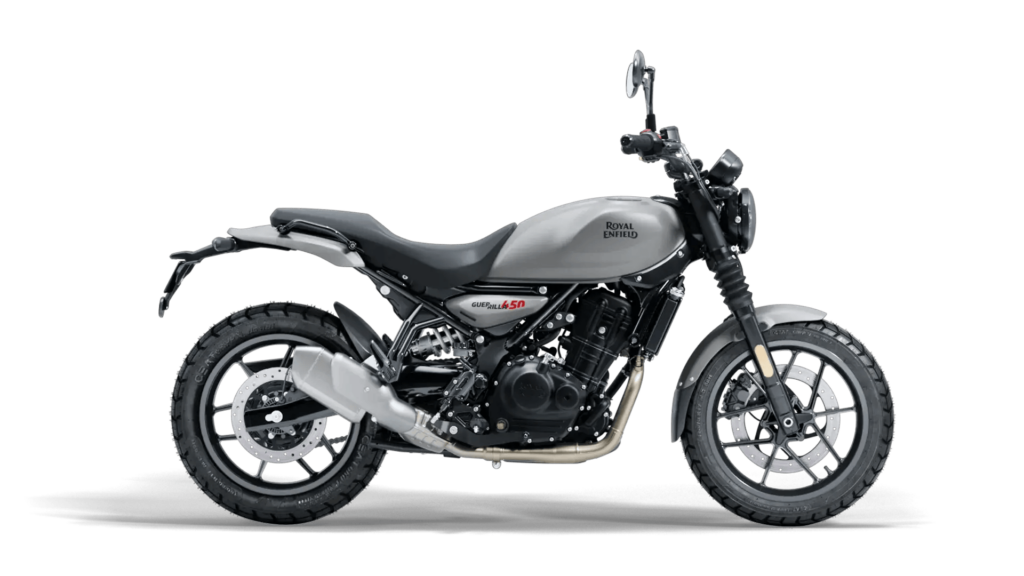 Royal Enfield Guerrilla 450 smoke silver