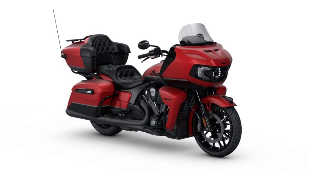 2025 Indian Pursuit Dark Horse Sunset Red Metallic