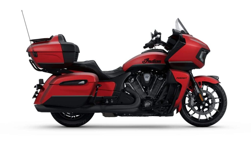 2025 Indian Pursuit Dark Horse Sunset Red Metallic 2