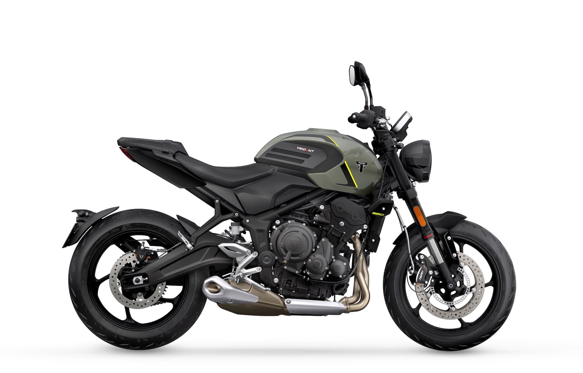 2026 Triumph Trident 660 in Stone Grey, right side