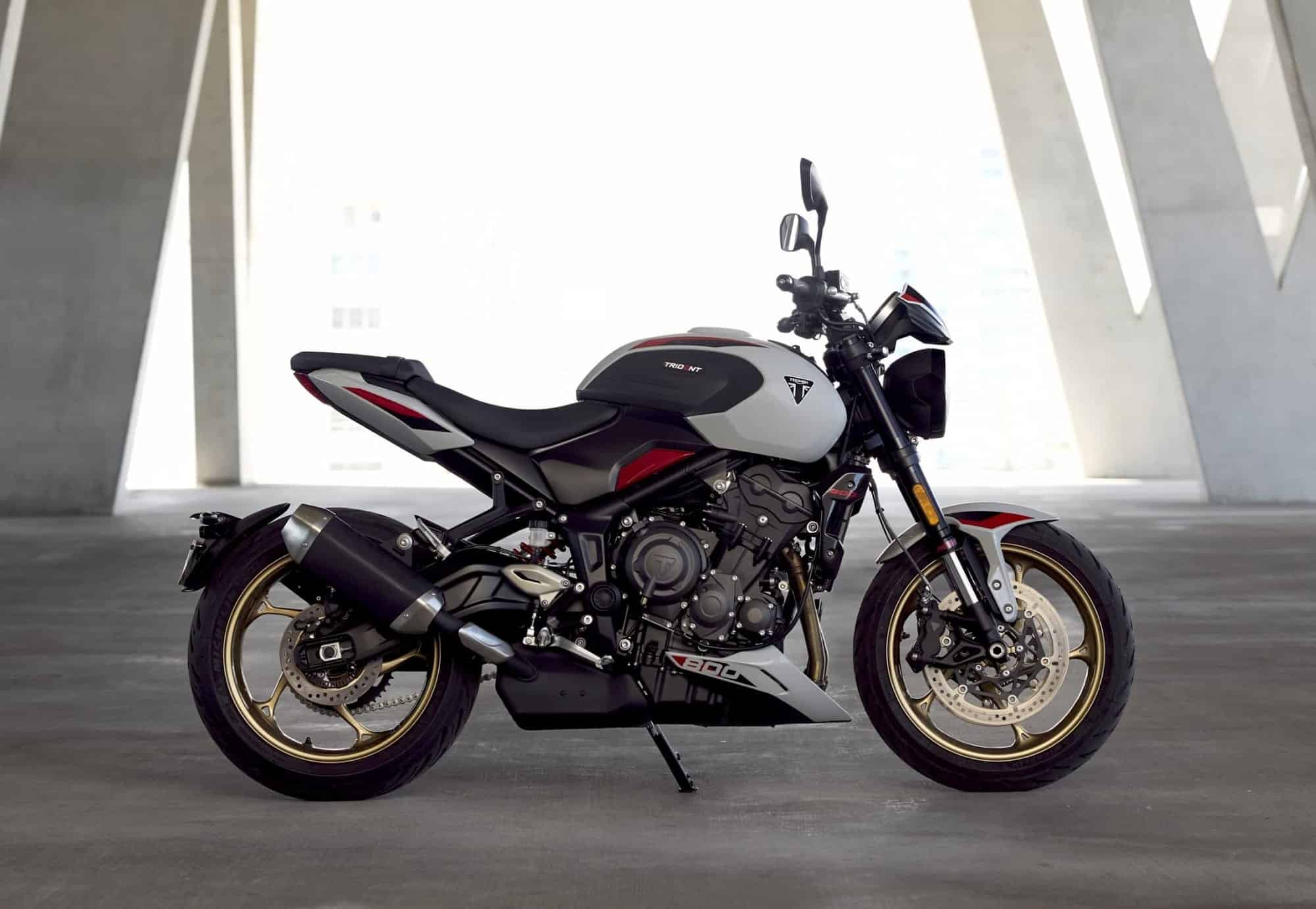 2026 Triumph Trident 800 in Ash Grey, right side